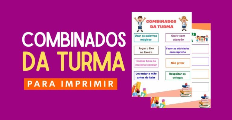 combinado educacao infantil para imprimir em pdf