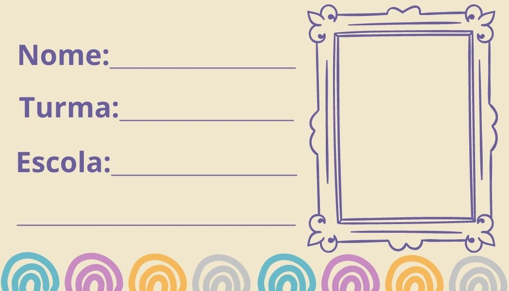 cracha educacao infantil para inserir foto