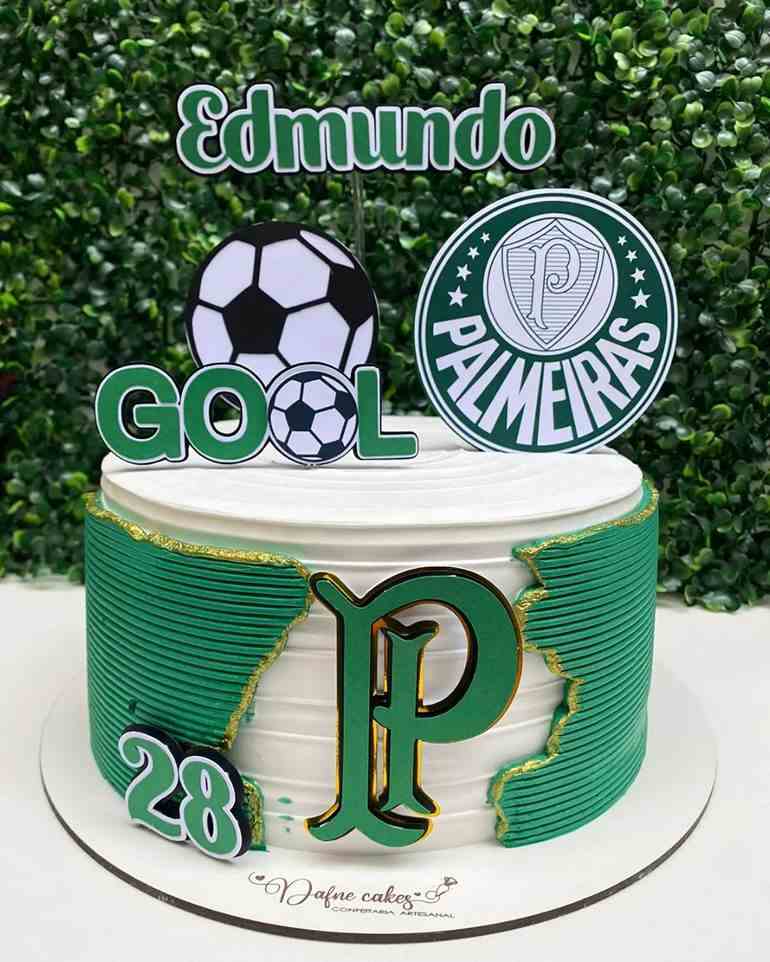 Bolo do palmeiras 💚 Marca a amiga palmeirense ai #bolopalmeiras