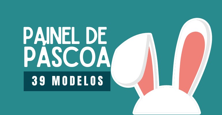 modelos de painel de pascoa