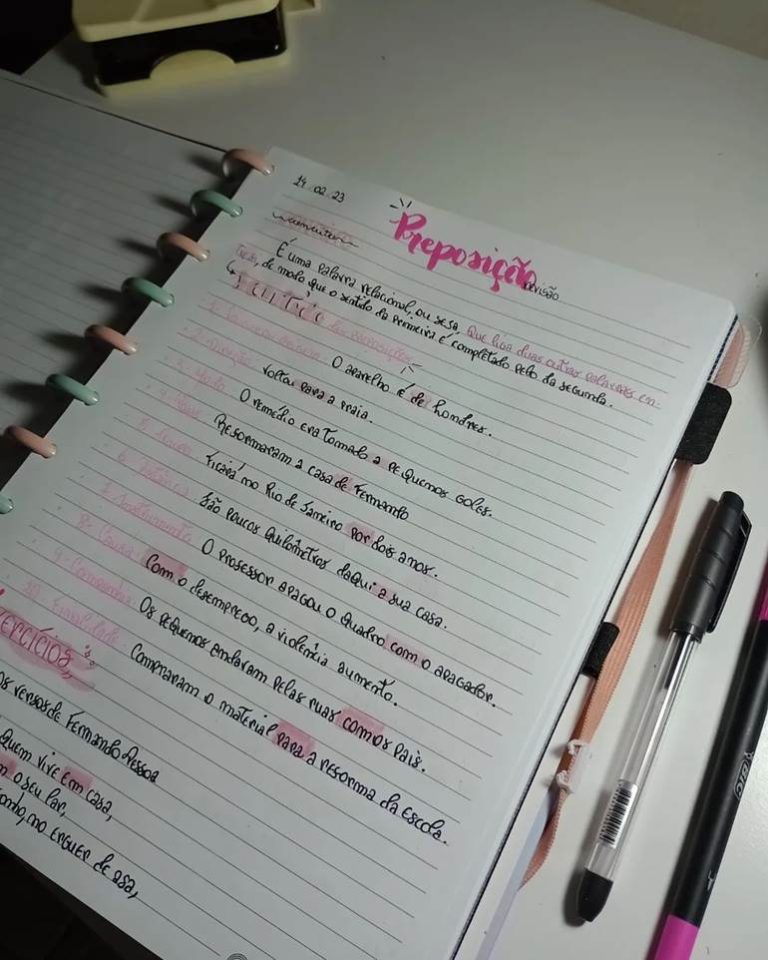 Caderno organizado: dicas +30 Ideias para deixar tudo bonito ...