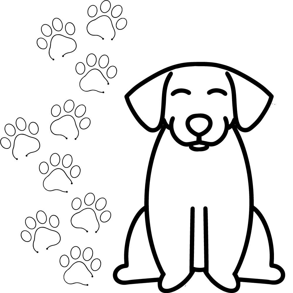 Desenho de cachorro