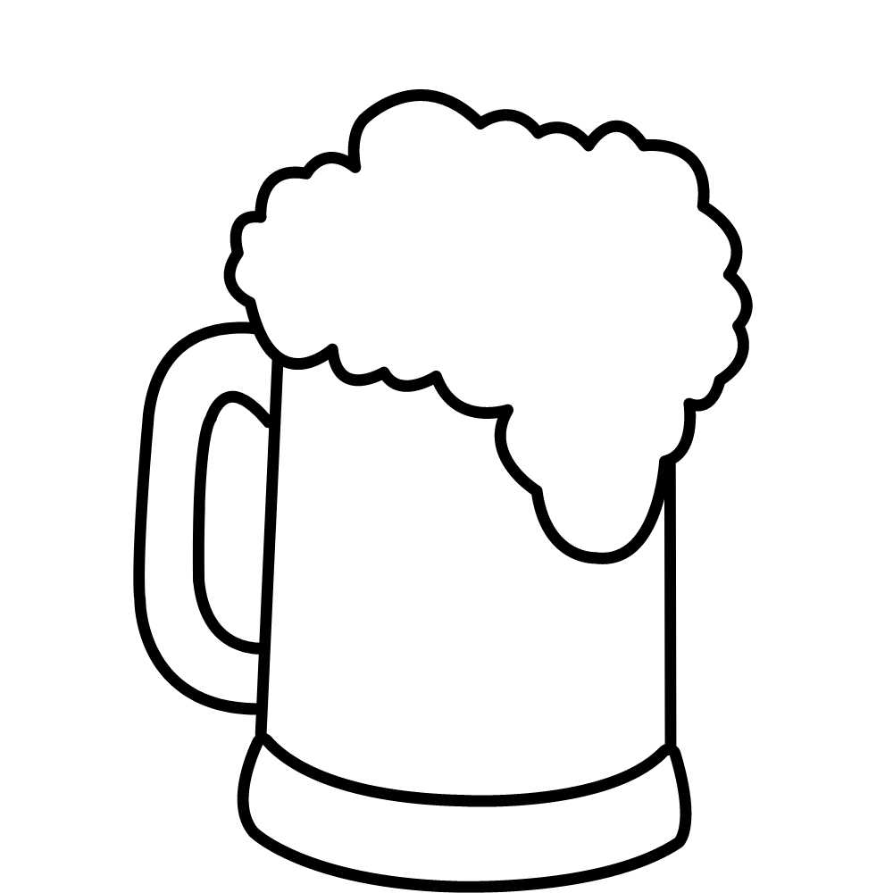 Desenho de cerveja