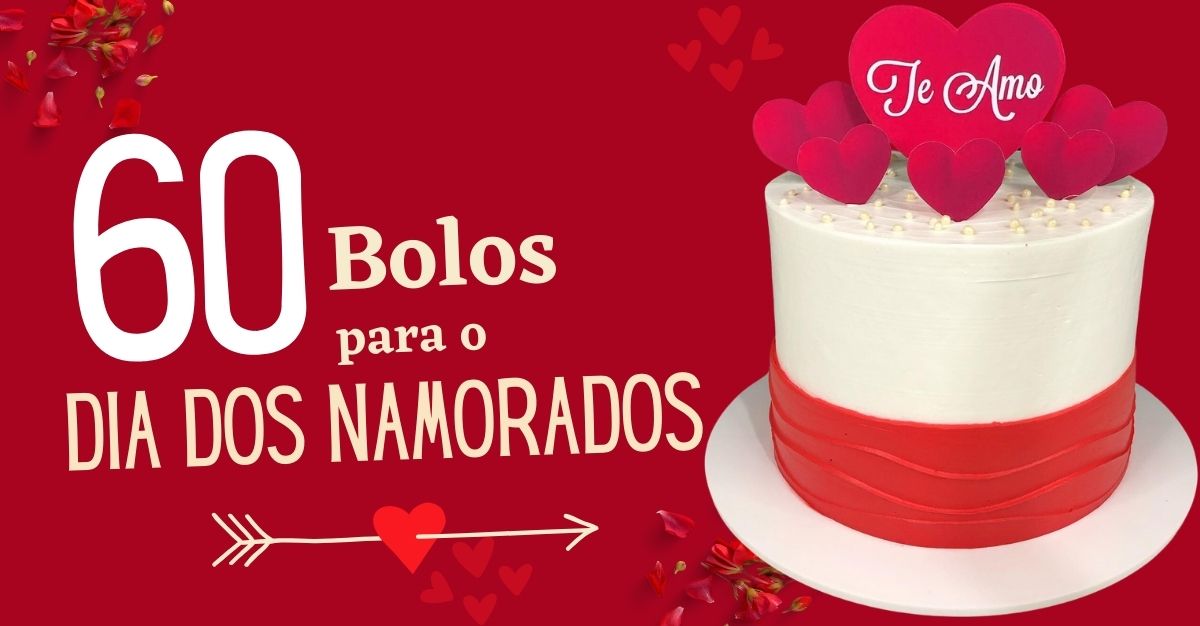 Dia Dos Namorados Pequena Ilustração Rosa Amor Bolo Lindo Bolo De