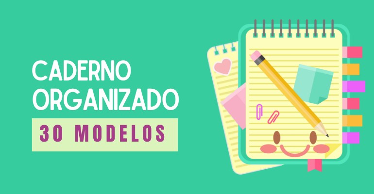 ideias de cadernos organizados para se inspirar