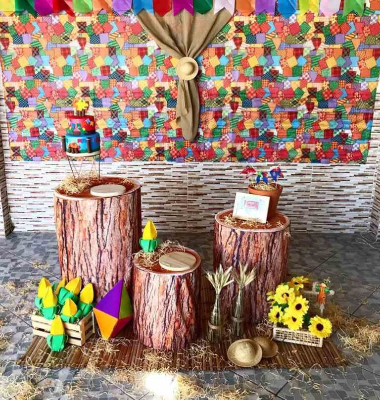 Decoração festa junina na escola: 60 ideias para fazer um arraiá ...