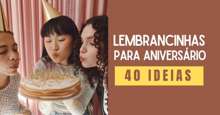 Lembrancinhas de aniversário infanto juvenil criativas