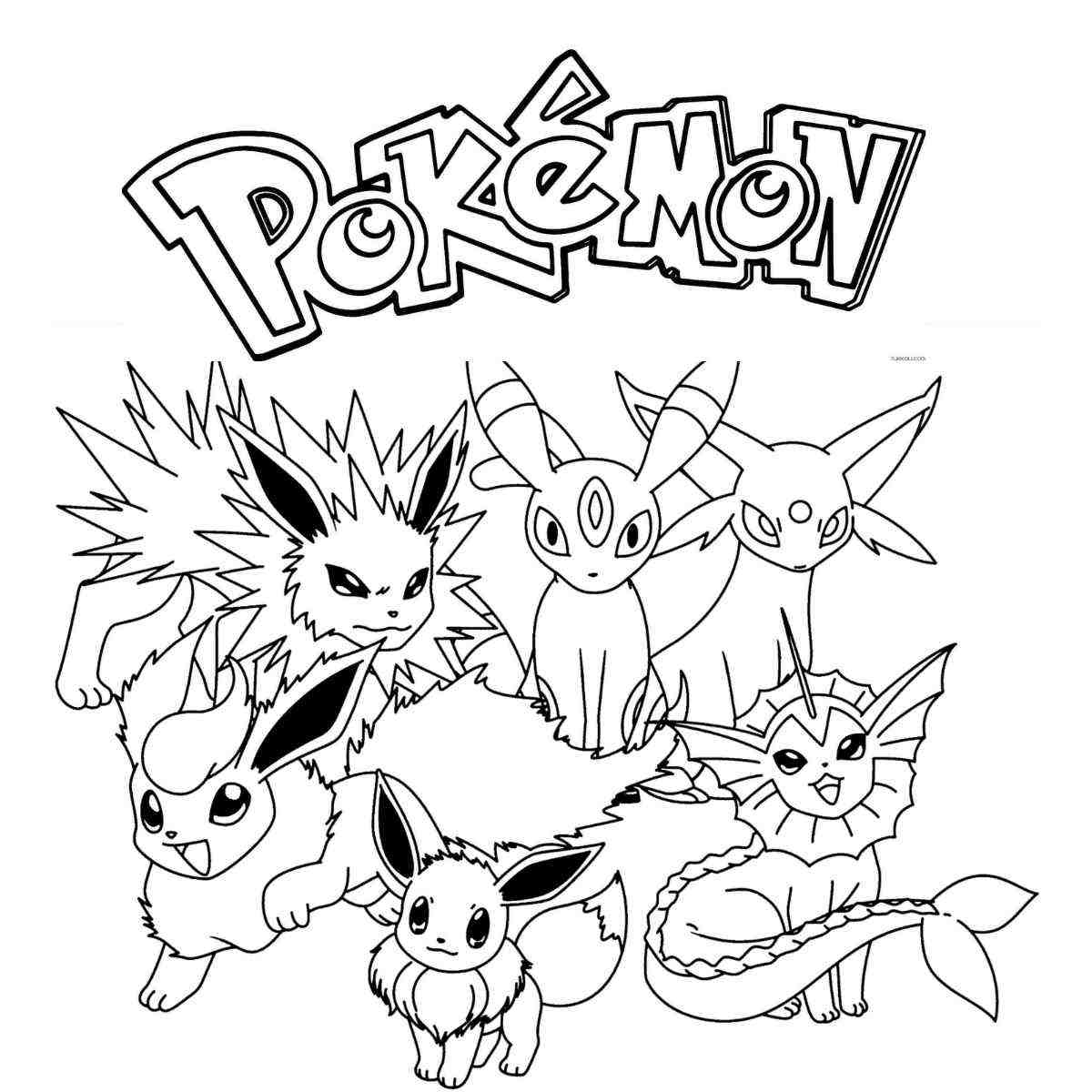 personagens de desenhos para desenhar pokemon