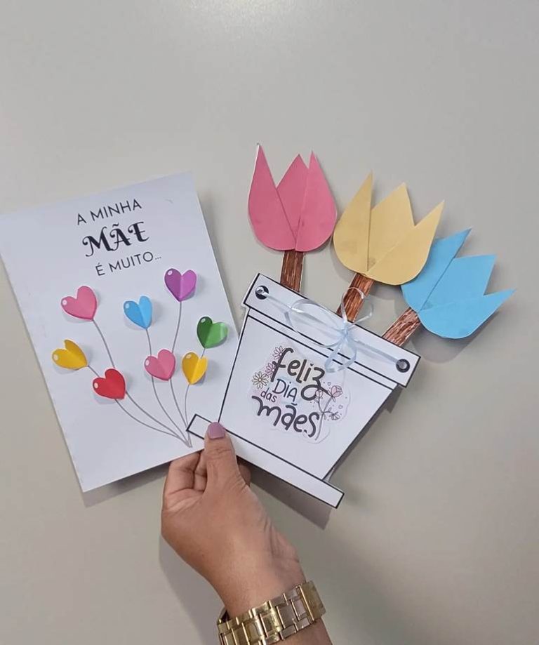Lembrancinha de dia das mães para educação infantil: 35 ideias ...