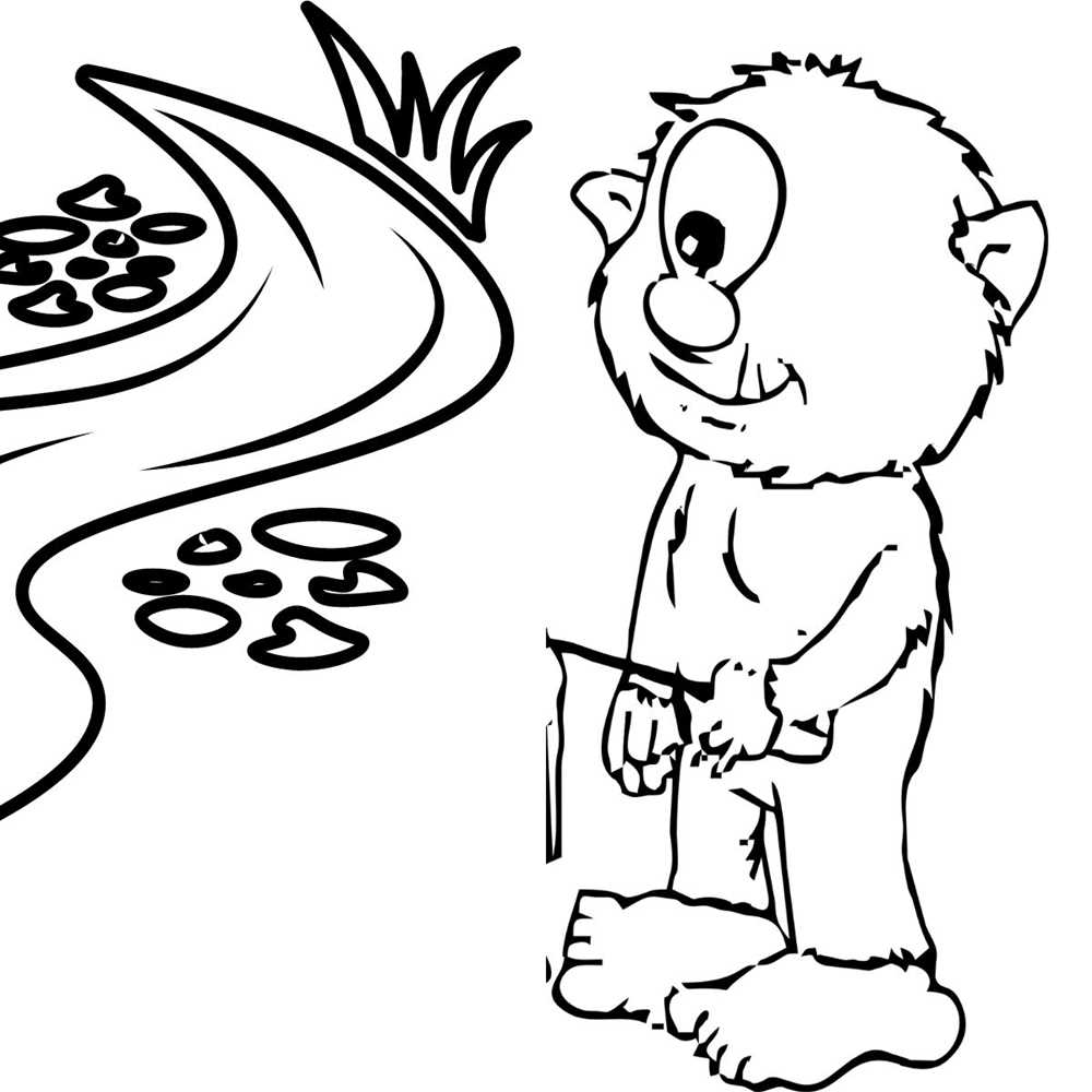 desenho do Mapinguari