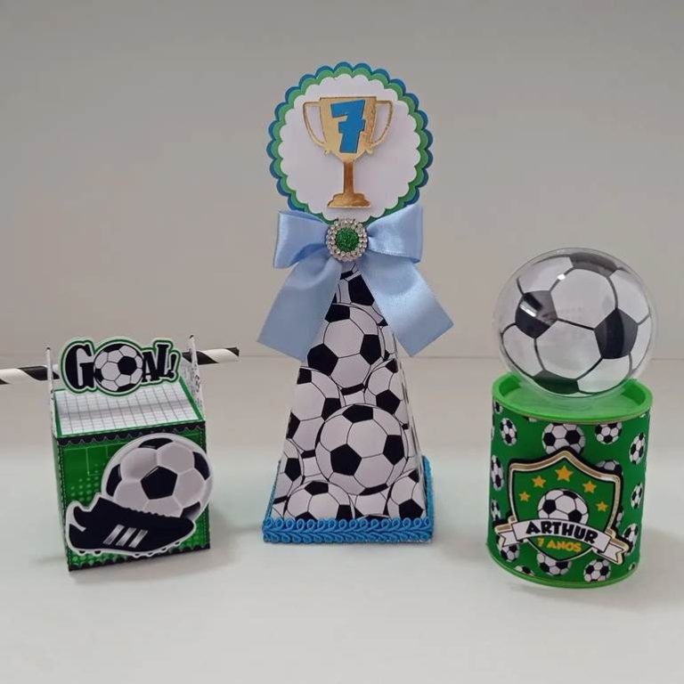 Lembrancinhas tema futebol: 40 ideias para animar a festa - Artesanato ...