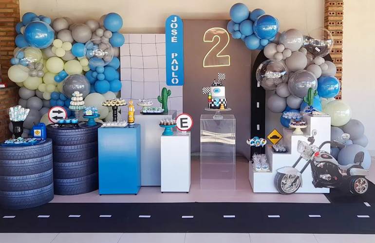 Festa tema moto