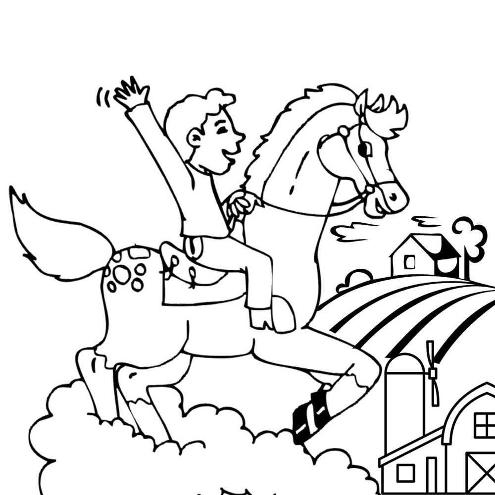 desenho do Negrinho do Pastoreio