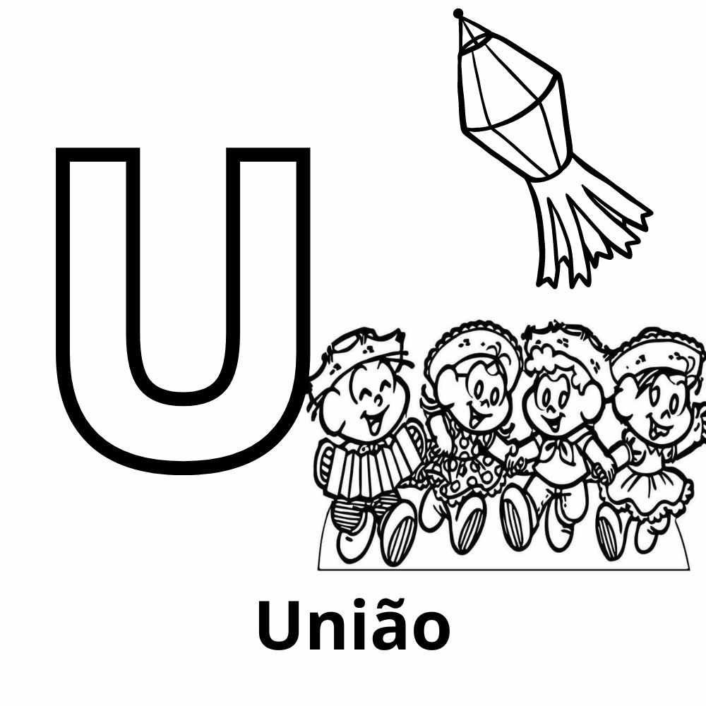 letra u junina