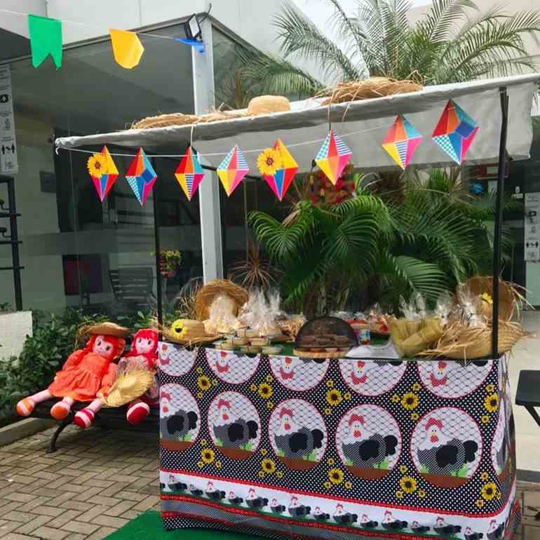 Balão de festa junina