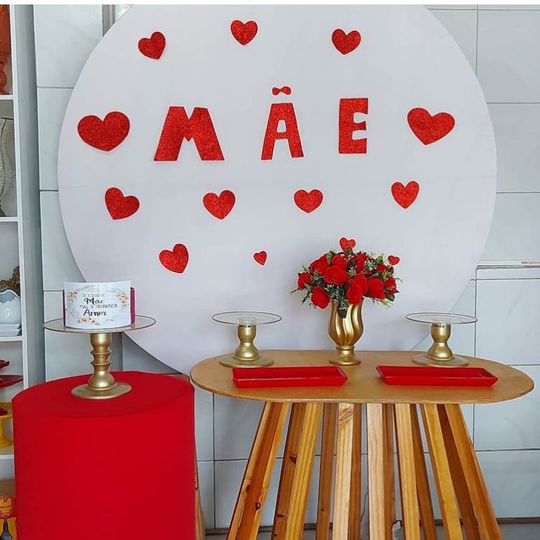 Ornamentação dia das Mães: sugestões simples em EVA, TNT e outros ...