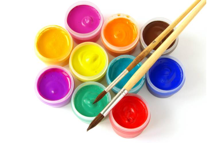 que tinta usar para pintar isopor colorida