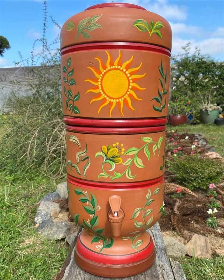 Filtro de barro decorado: 30 tendências modernas e tutorial fácil ...