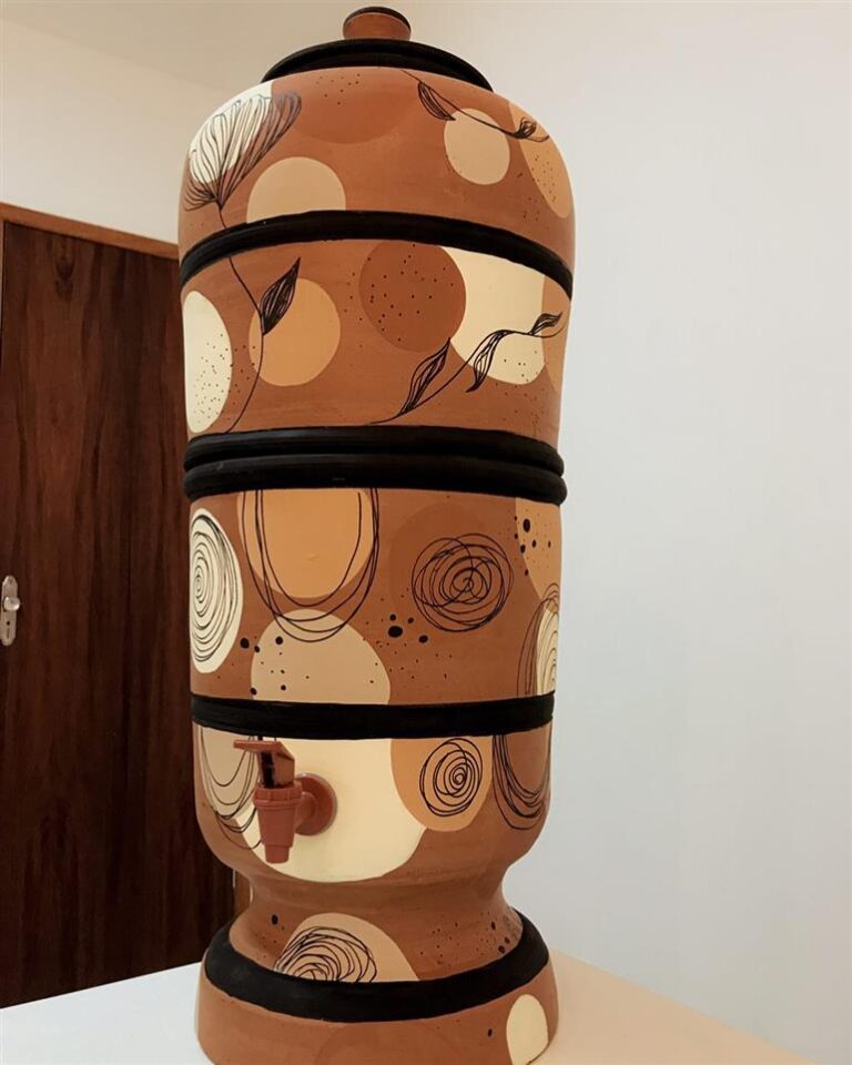 Filtro de barro decorado: 30 tendências modernas e tutorial fácil ...
