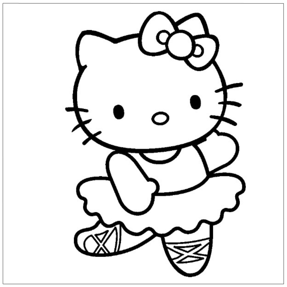 Hello Kitty bailarina