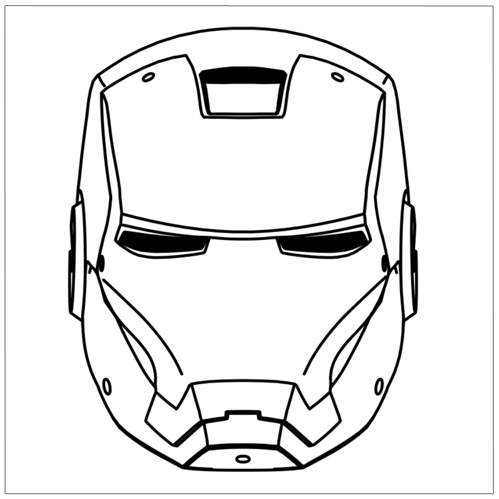 Máscara Homem de Ferro