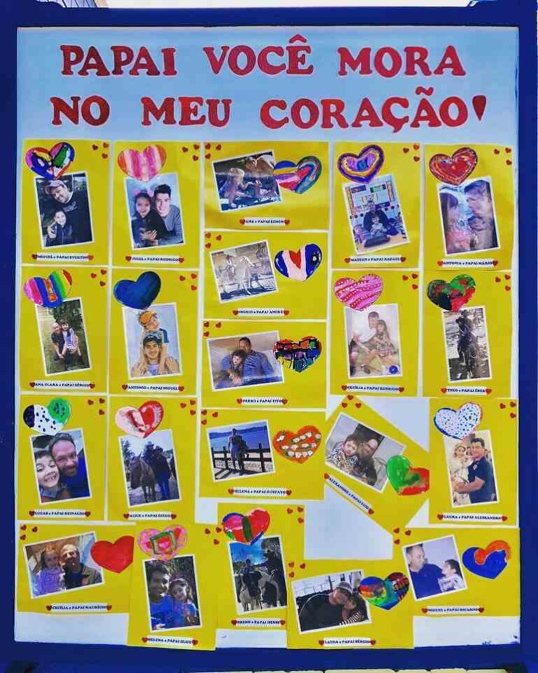 Mural de Dia dos Pais para Educação Infantil: 24 Ideias para os Super ...