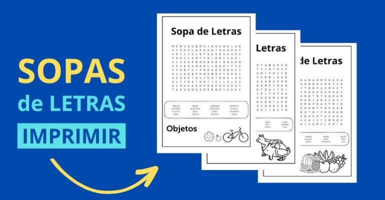 sopas de letras para imprimir