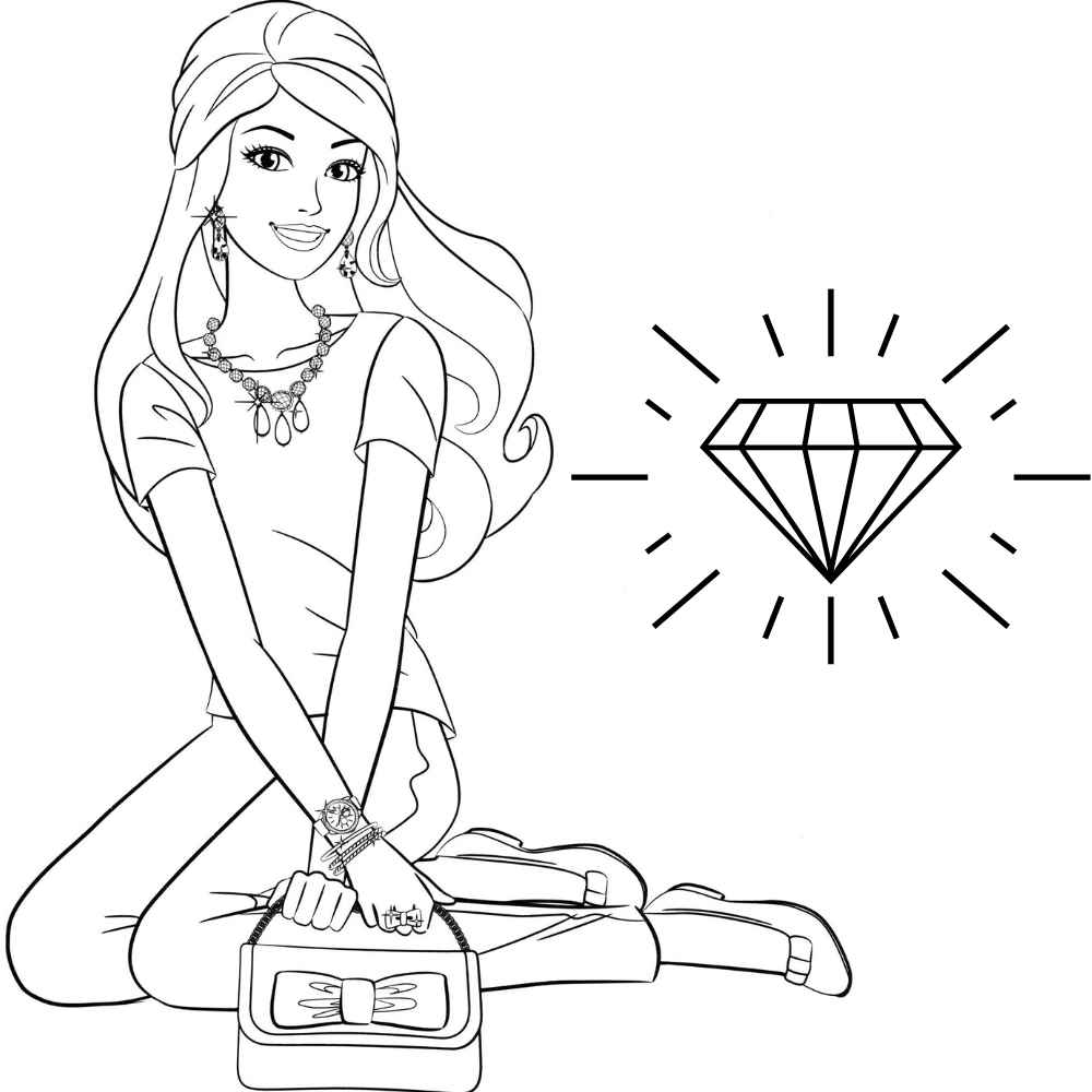barbie e diamante