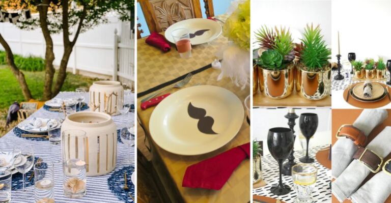 mesa de dia dos pais