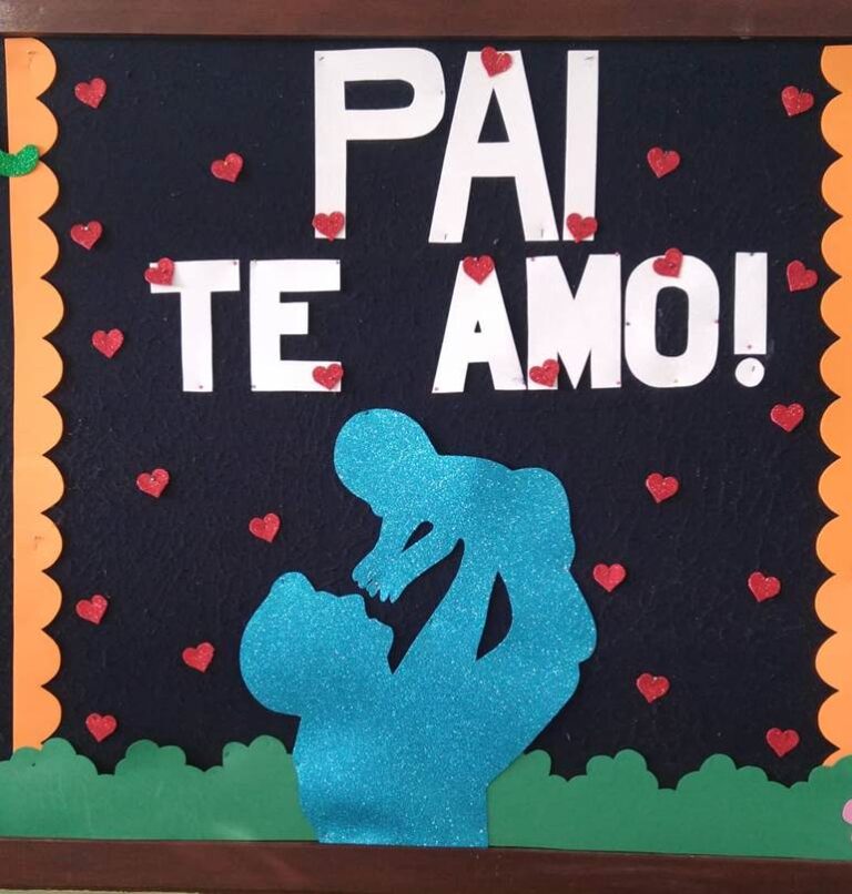 Mural de Dia dos Pais para Educação Infantil: 24 Ideias para os Super ...