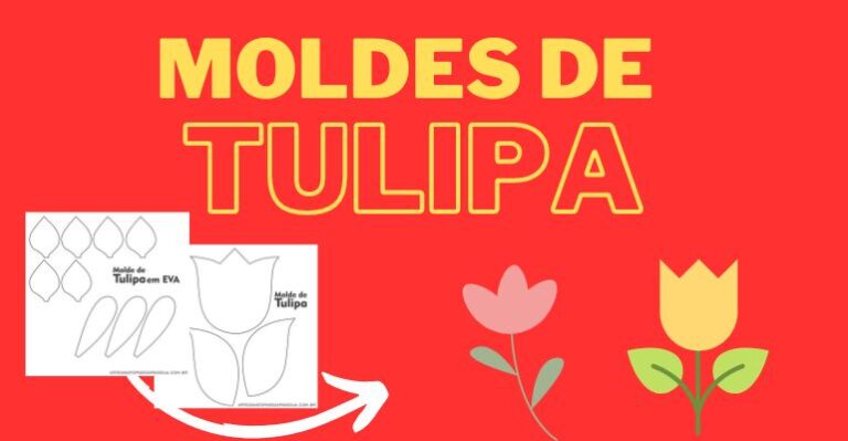 molde de tulipa em EVA