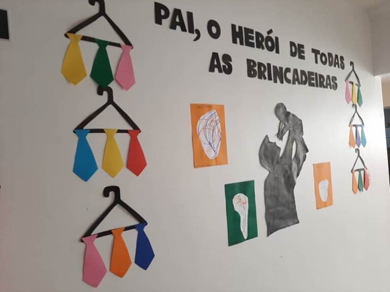 Mural de Dia dos Pais para Educação Infantil: 24 Ideias para os Super ...