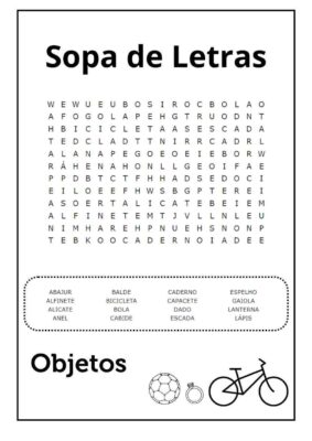 Sopas de letras para imprimir em PDF e aproveitar - Artesanato Passo a ...