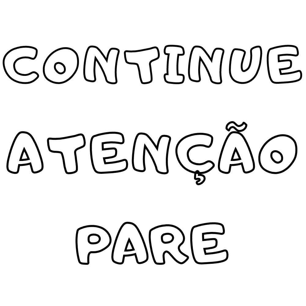 mensagens para imprimir semaforo do comportamento