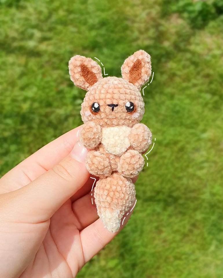 amigurumi filhote