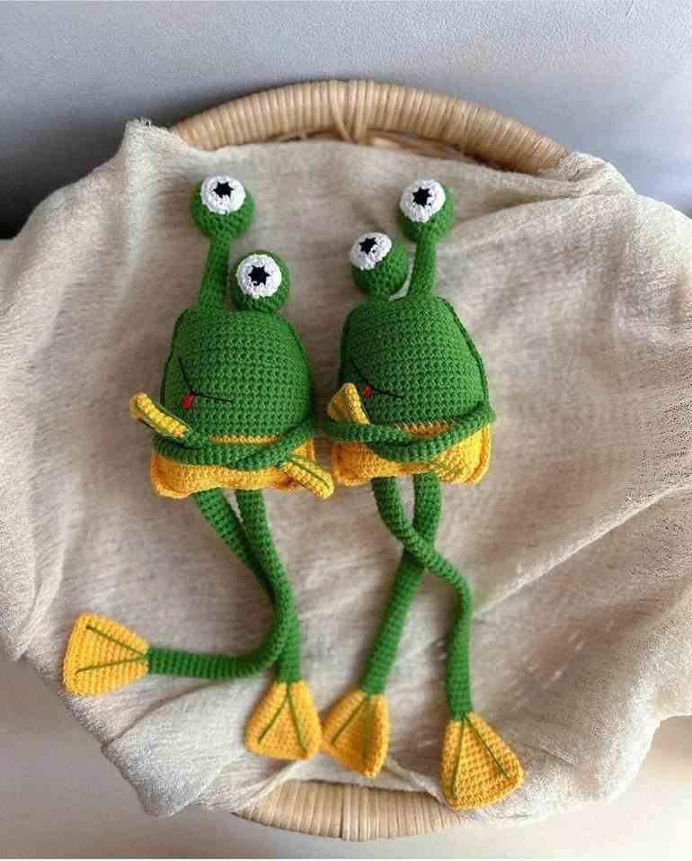 amigurumi de sapinhos