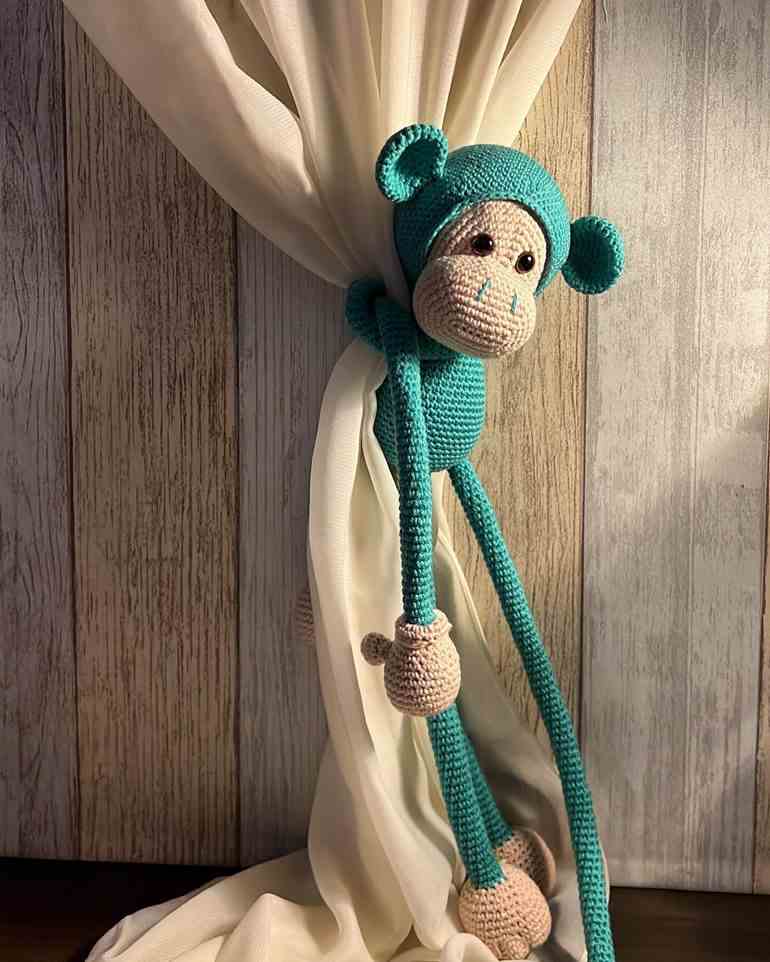 amigurumi macaco