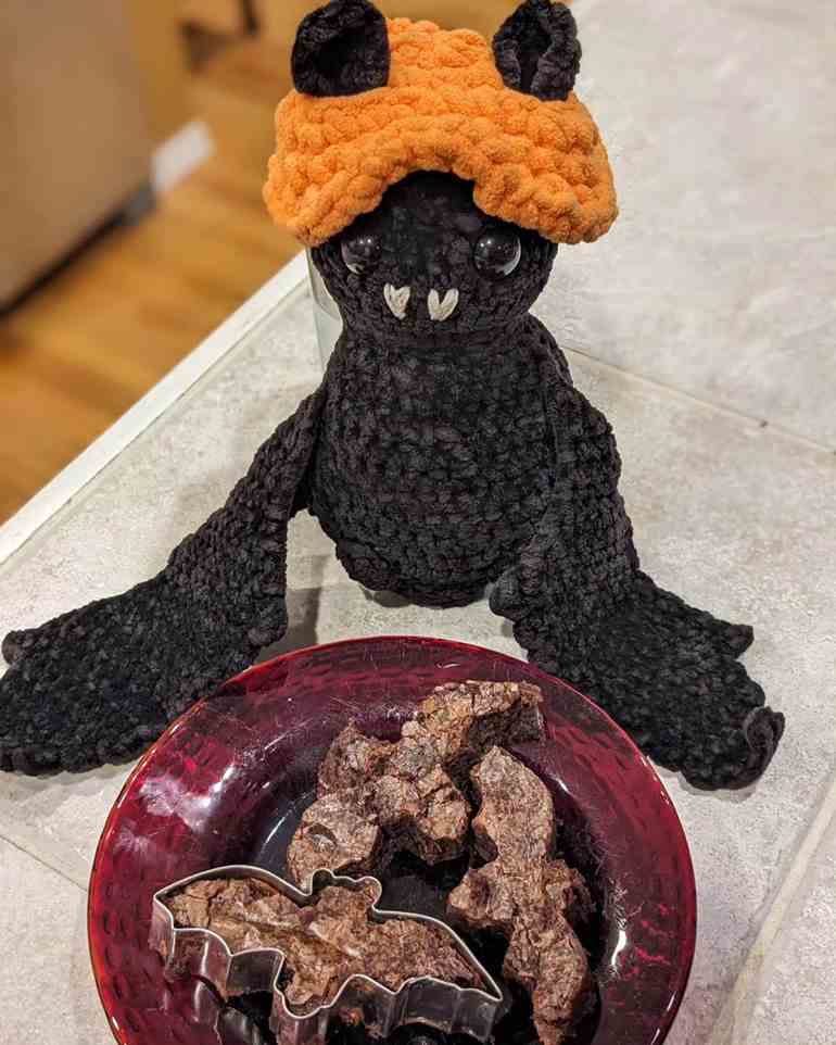 Amigurumi morcego