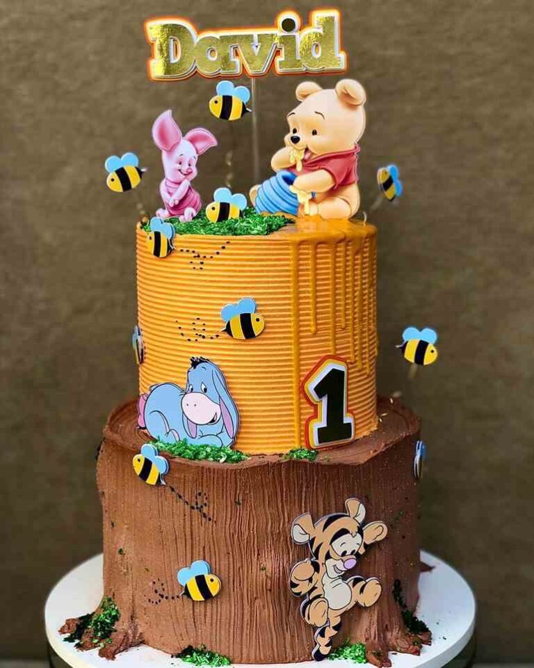 Bolo Ursinho Pooh: 50 modelos desse adorável comedor de mel ...