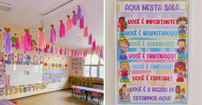 decoracao criativa para sala de aula