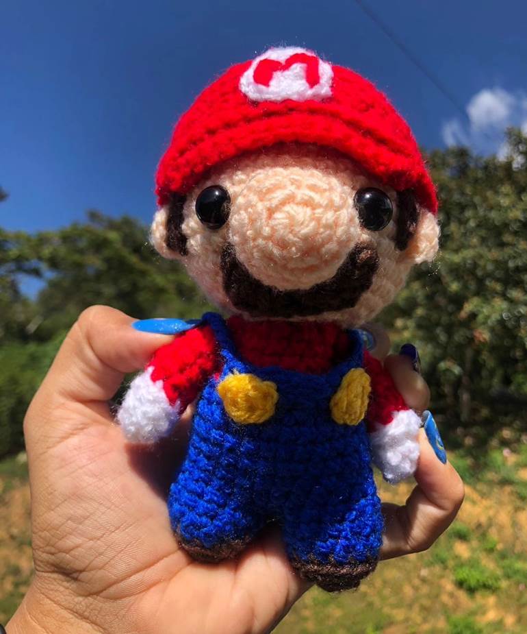 Amigurumi super mário