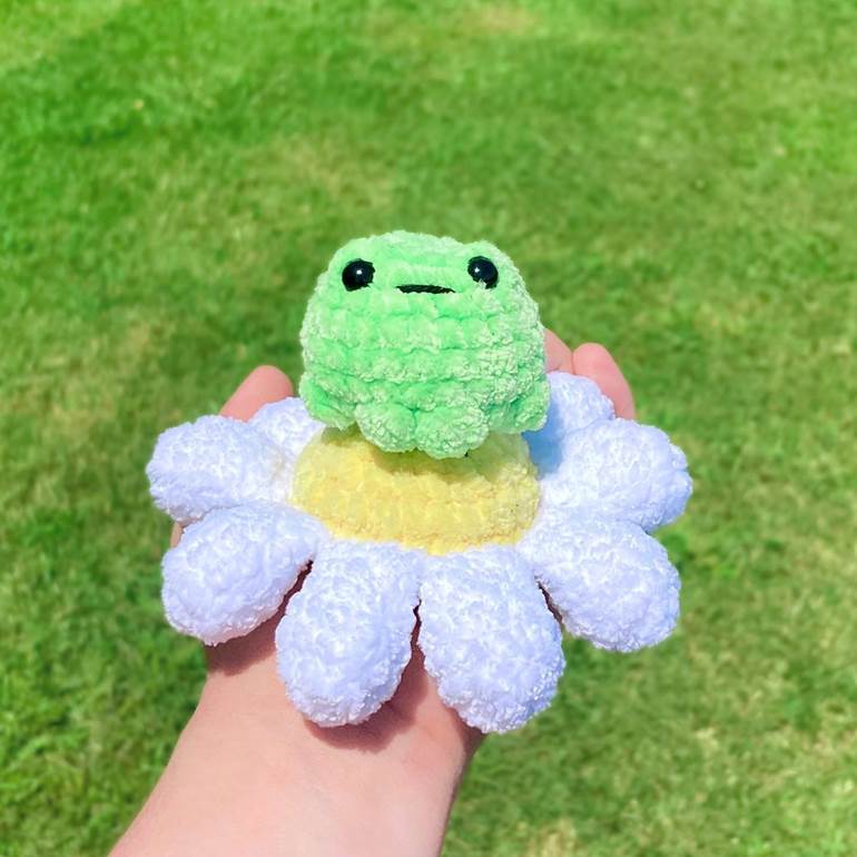 amigurumi de sapo