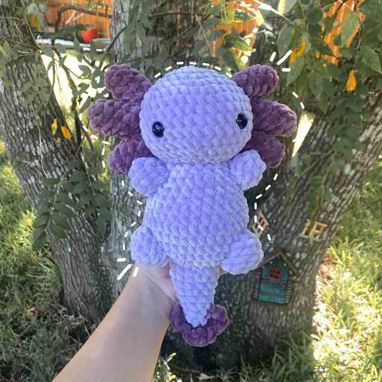 amigurumi de dinossauro