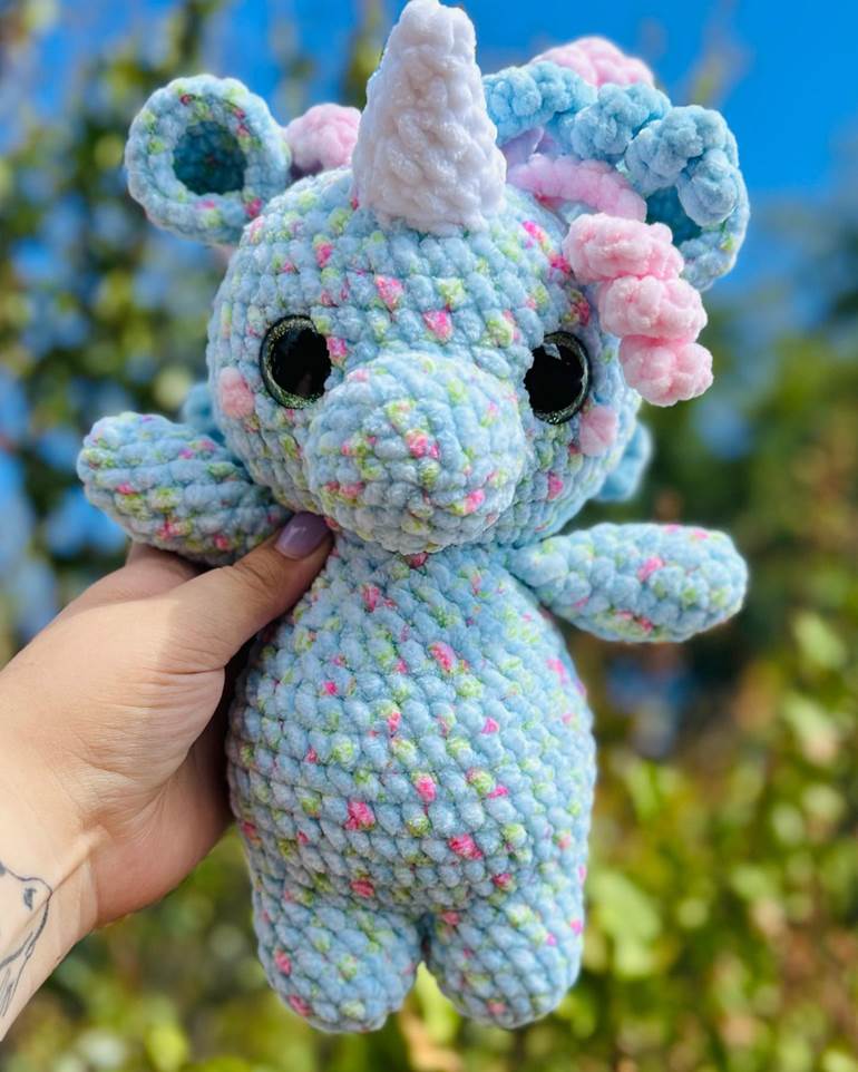 amigurumi unicornio