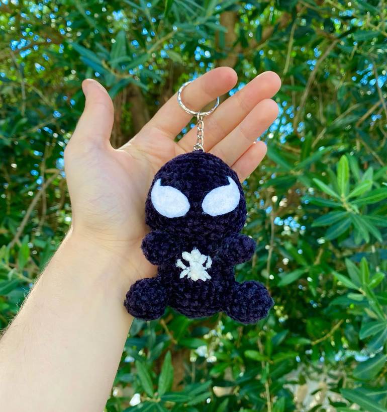 Amigurumi homem aranho