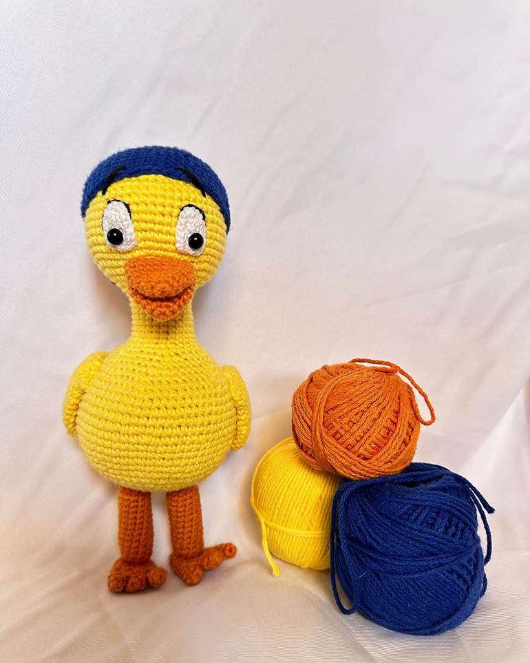 amigurumi de pato