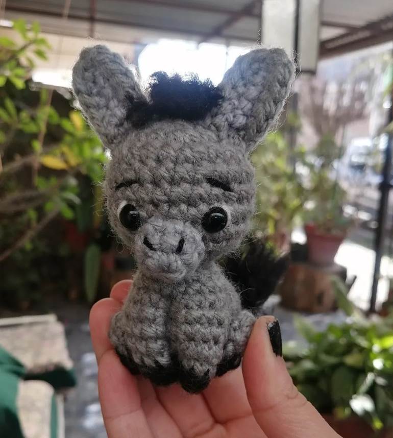 amigurumi de cavalinho