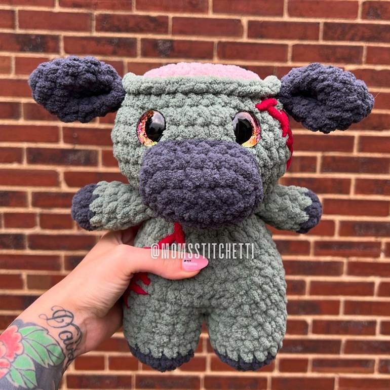 Amigurumi de touro