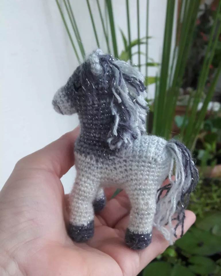 amigurumi de cavalo