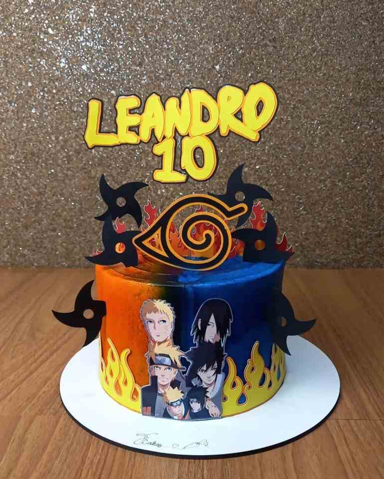 Aniversário infantil topo de bolo para imprimir Naruto clássico time 7  Sasuke e Sakura png